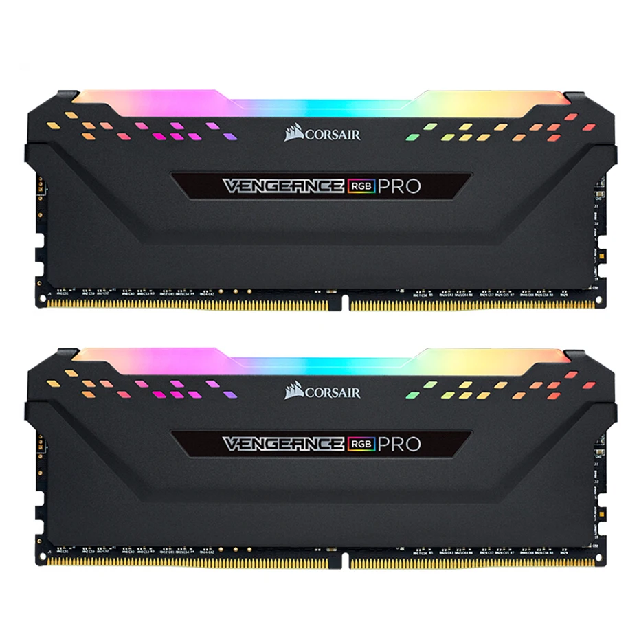 corsair vengeance ddr4 ram dimm desktop rgb light memory black 8gb 16gb 32gb 3000mhz 3200mhz 3600mhz dimm desktop memory free global shipping