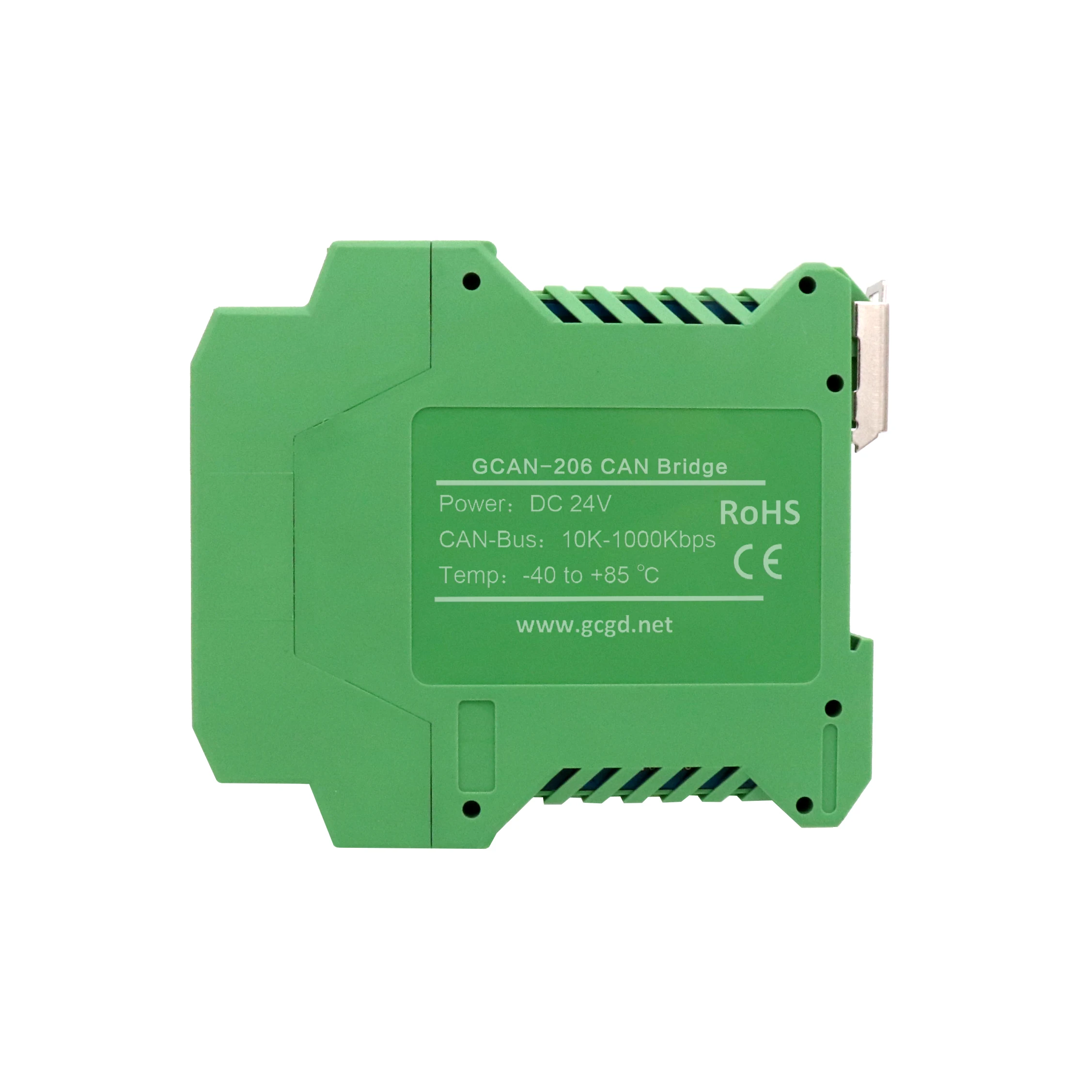 GCAN-206 Converter Gateway Reapter Id Filtering Conversion And Data Conversion Din Rail Installation Method