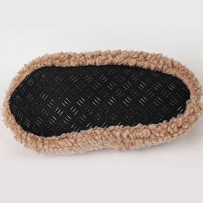 Зимняя детская обувь детские тапочки младенческий малыш плюшевые теплые