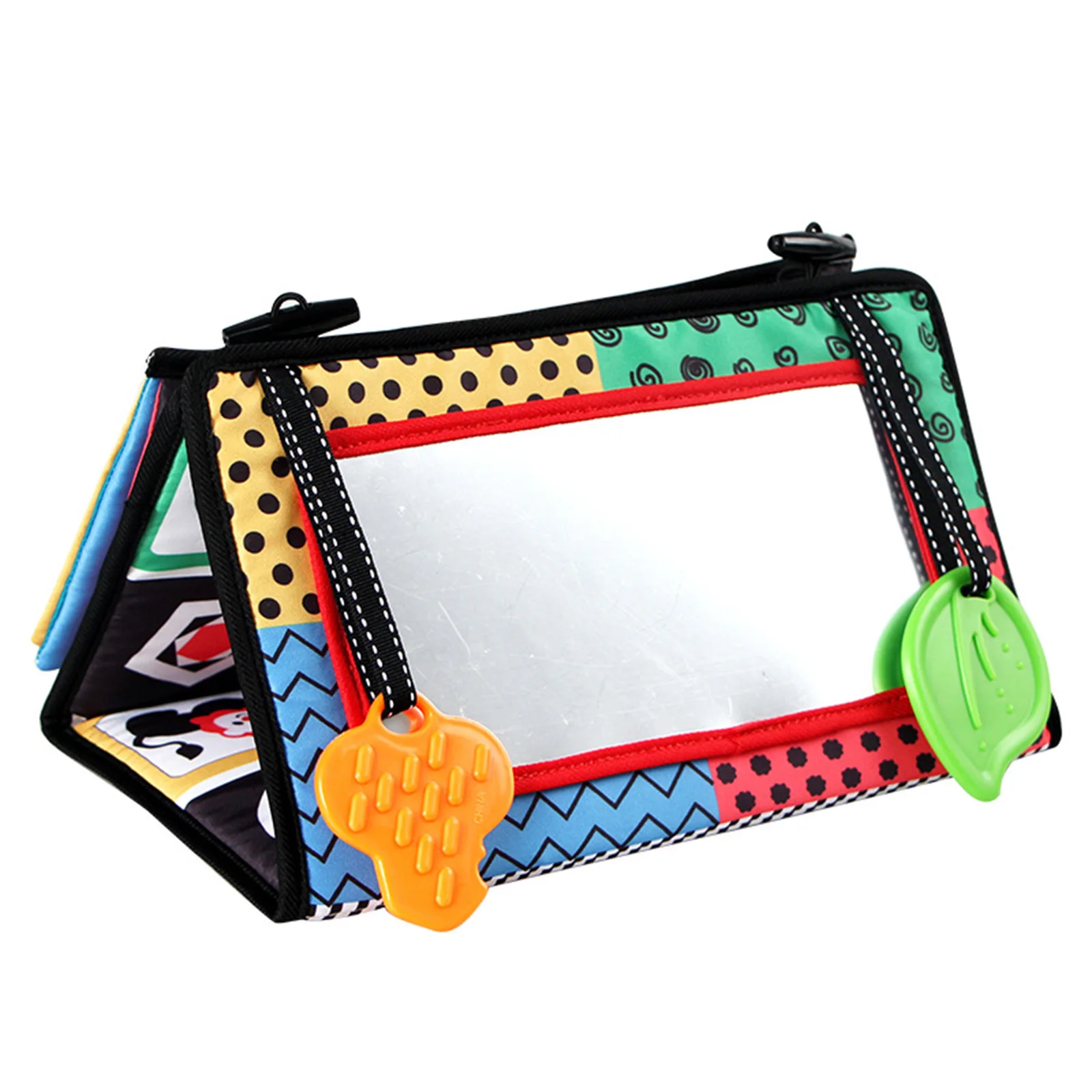 

Baby Early Learning Tearing Tail Cloth Book Parent-Child Interactive Sound Paper Puzzle Baby Cloth Book Toy With Crinkle Paper