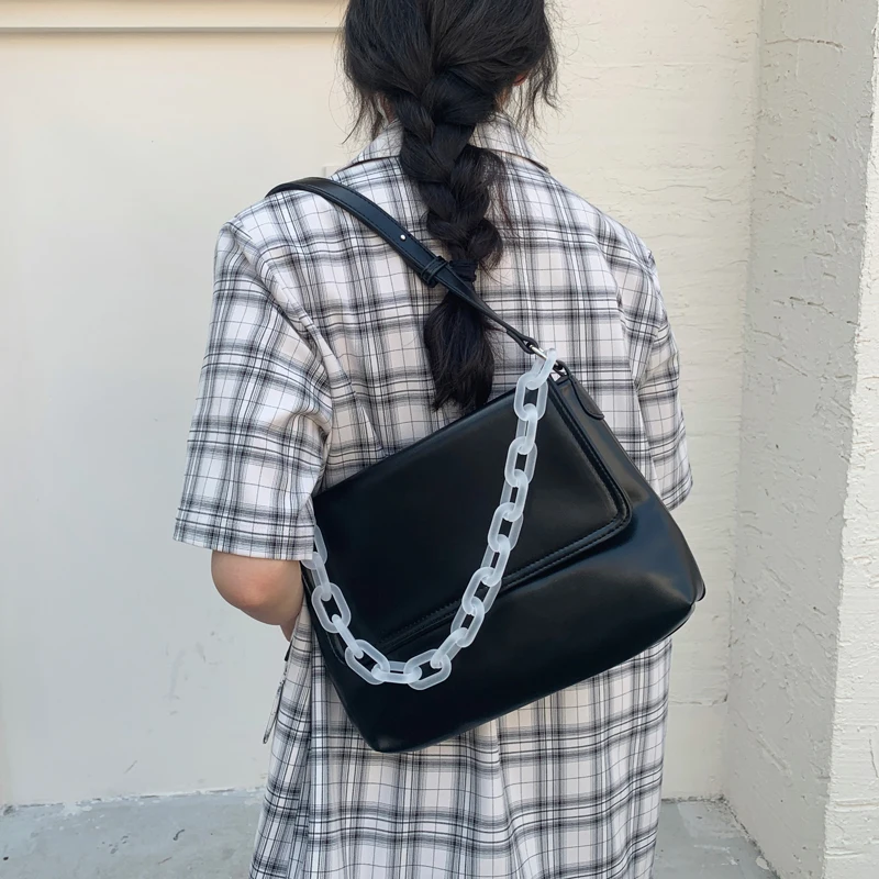 

Simple Style Small PU Leather Shoulder Bags for Women 2021 Summer Luxury Crossbody Bag Fashion Brands Trendy Elegant Handbags