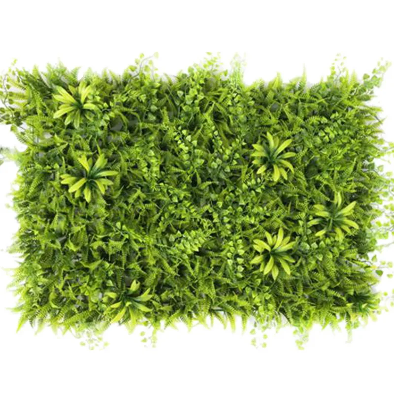 

Artificial Lawn Plastic Simulation Green Grass Landscape Square Turf Eucalyptus Leaf Lawn 40X60cm Hotel Garden Home Decoration