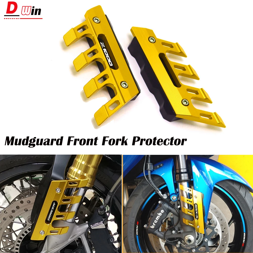 

Аксессуары для Kawasaki ninja Z1000 Z 1000, брызговик мотоцикла, защита передней вилки, защитный блок, переднее крыло, противоударный слайдер