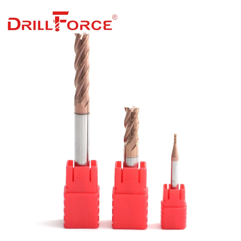 1 шт. твердосплавные фрезы HRC55 с 4 канавками мм 20 инструменты для Фрезы ЧПУ