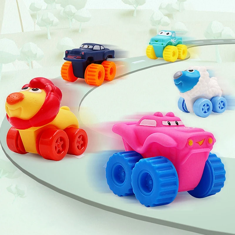 Мягкий резиновый автомобиль ползающий для купания воды головоломки детские