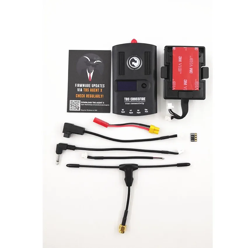 TBS crossfire TX lite для самолета с дистанционным управлением