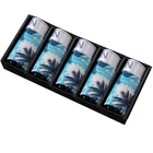 Летние Стильные мужские трусы-боксеры 5 шт.лот, мужское нижнее белье, Ультратонкие мужские трусы из вискозного волокна, сексуальные шорты для мужчин