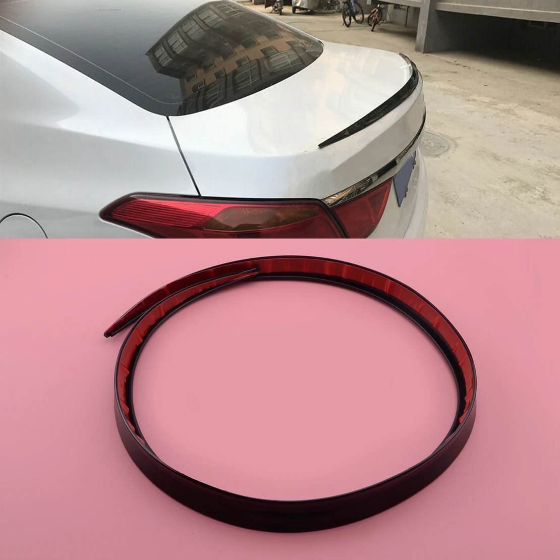 1 2 м Универсальный черный задний багажник на крыше спойлер крыло накладка