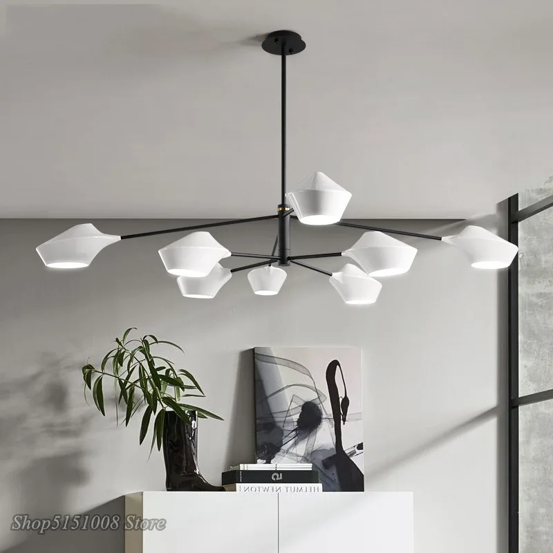 Минималистичная Подвесная лампа в скандинавском стиле современный светильник