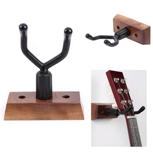 Wall Mount Guitar Hanger Hook Non-slip Holder Stand Display Rack for Acoustic Guitar Ukulele Violin Bass Guitar Accessories