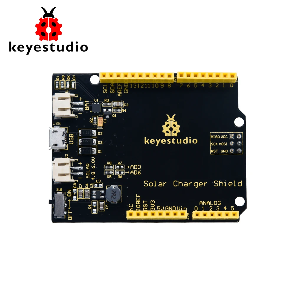 Keyestudio Solar Charger Shield for Arduino  Solar Panel / Solar Cell