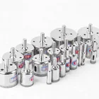 10 шт.компл. короны фарфоровой плитки, керамическая Корона, алмазная кружка, пила, бриллиантовая кружка, бриллиантовая пила, бриллиантовая пила, 6 мм, 8 мм, 10 мм, 12 мм, 20 мм, 25 мм, 30 мм, 35 мм, 40 мм, 50 мм