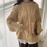 New Spring Women Sweater Red High Elastic Solid Color Knitted Pullovers Casual Female Pull Femme Tops Casacos Femininos Sweater