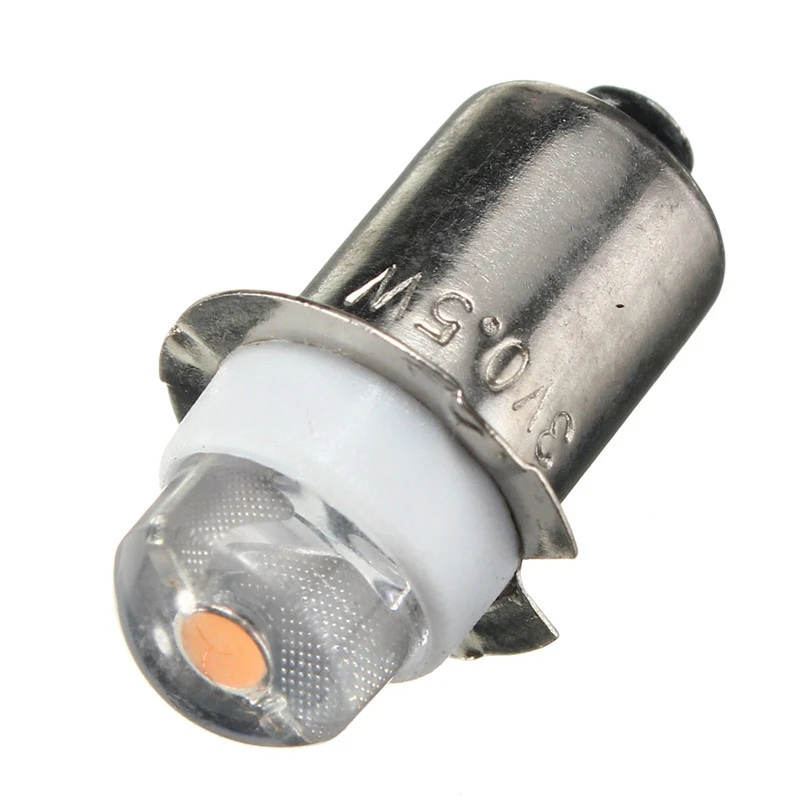 P13.5S PR2 0.5W LED For Focus Flashlight Replacement Bulb led Torches Work Light Lamp 60-100Lumen DC 3V 4.5V 6V Warm/Pure White | Дом и сад