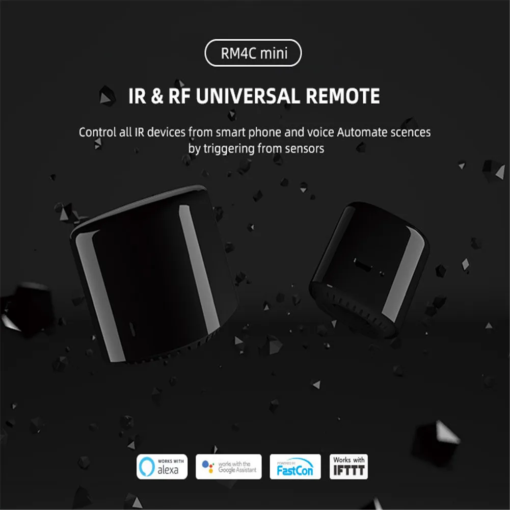 

Universal Remote WiFi IR Control Center for Smart Home Compatible with Android iOS Infrared Controller for TV Air Condition DVD
