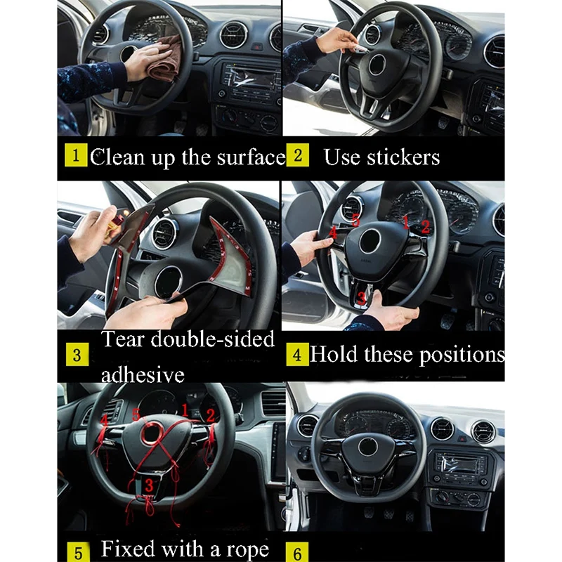 Чехол рулевого колеса автомобиля рулевое колесо из углеродного волокна