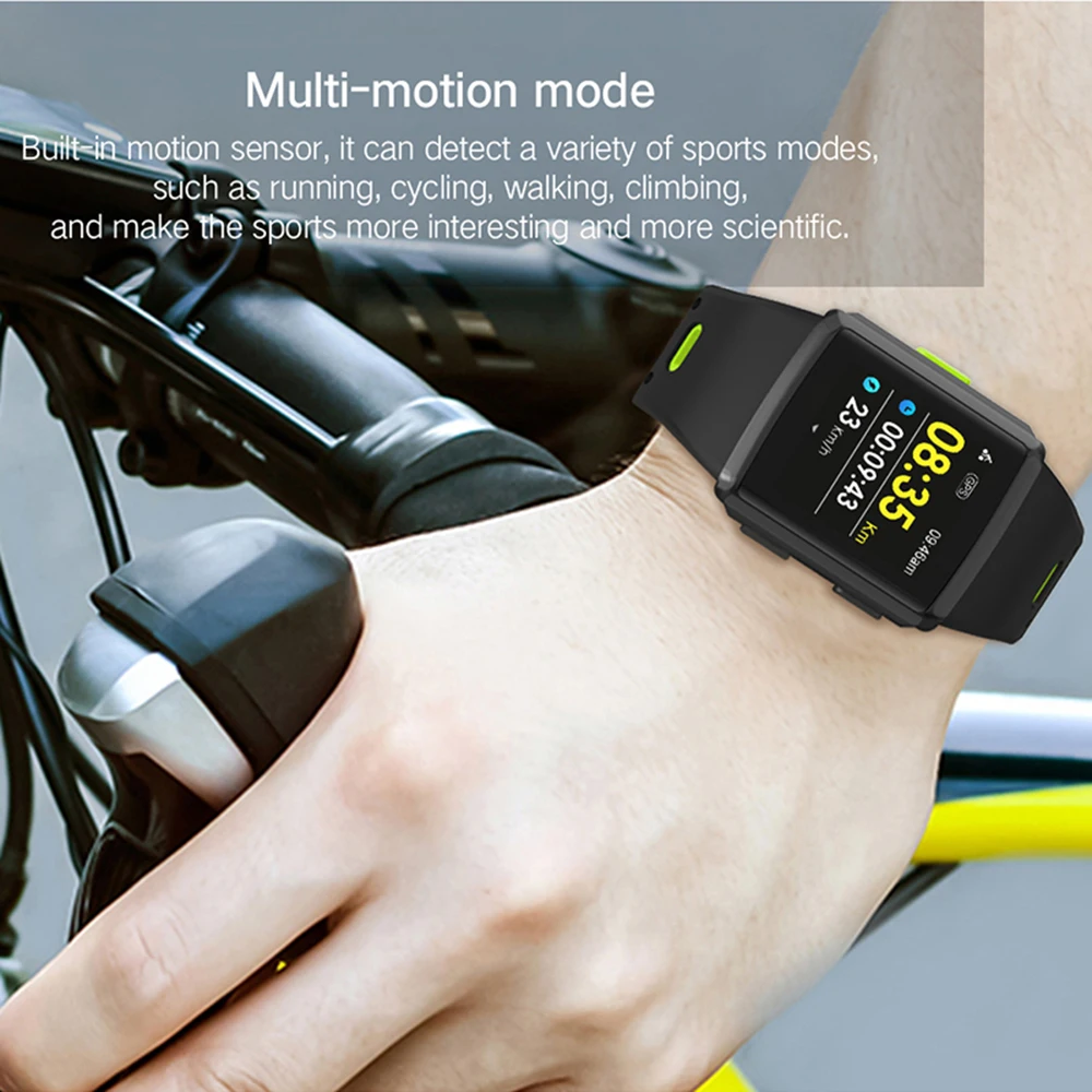 Смарт часы Mixace M3 с сенсорным цветным экраном IP68 пульсометром и GPS|Смарт-часы| |