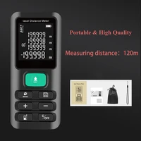 cupbtna household laser rangefinder 120m digital laser distance meter laser range finder tape distance measurer ruler test tool