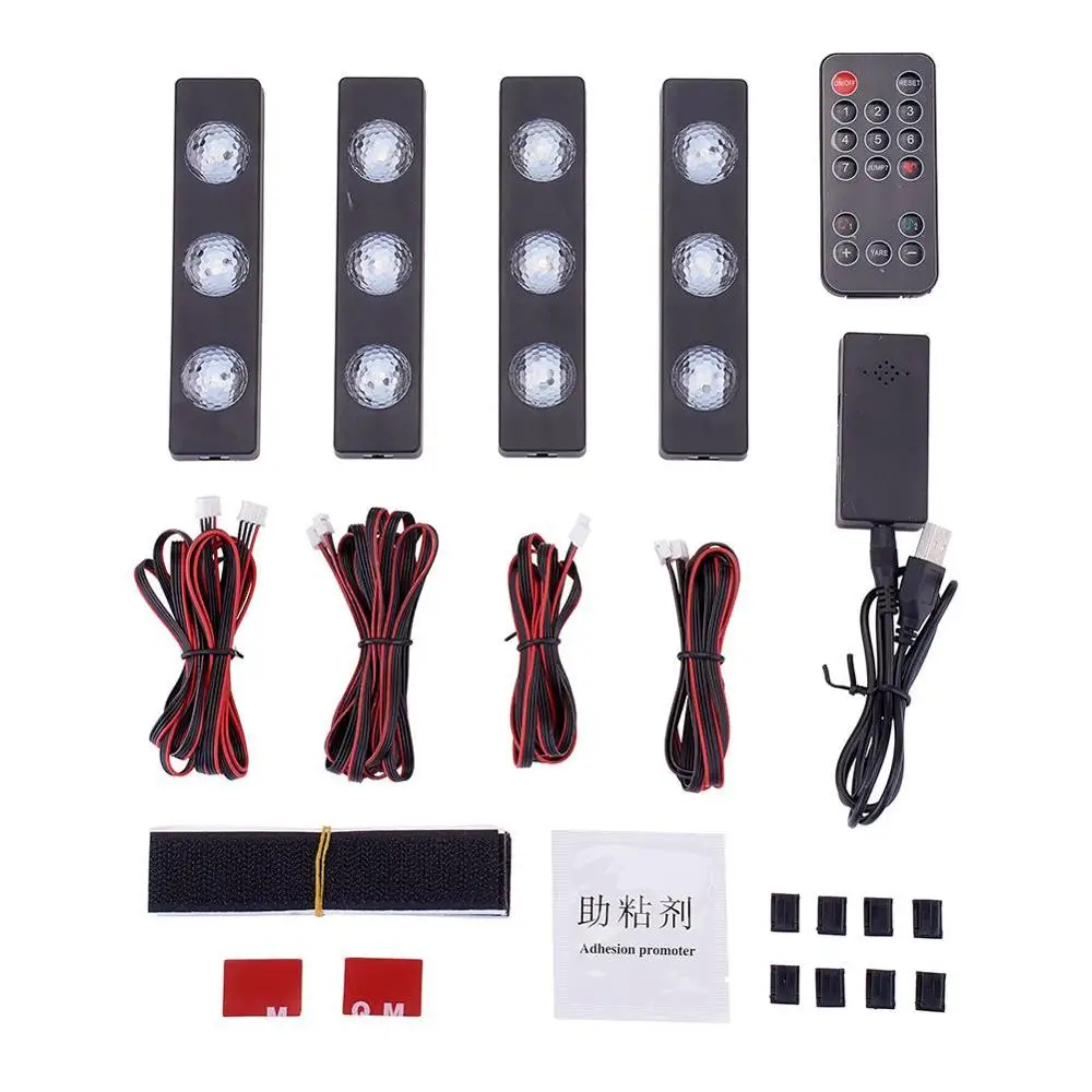 Автомобильный интерьер окружасветильник разноцветный звезсветильник активная