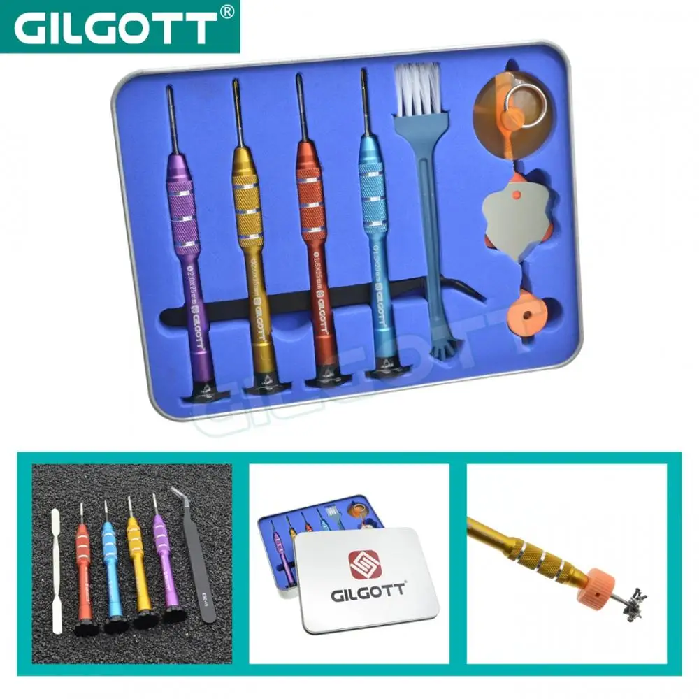 GILGOTT 11в1 набор инструментов для ремонта Набор прецизионных отверток Nintendo Switch Lite Pro