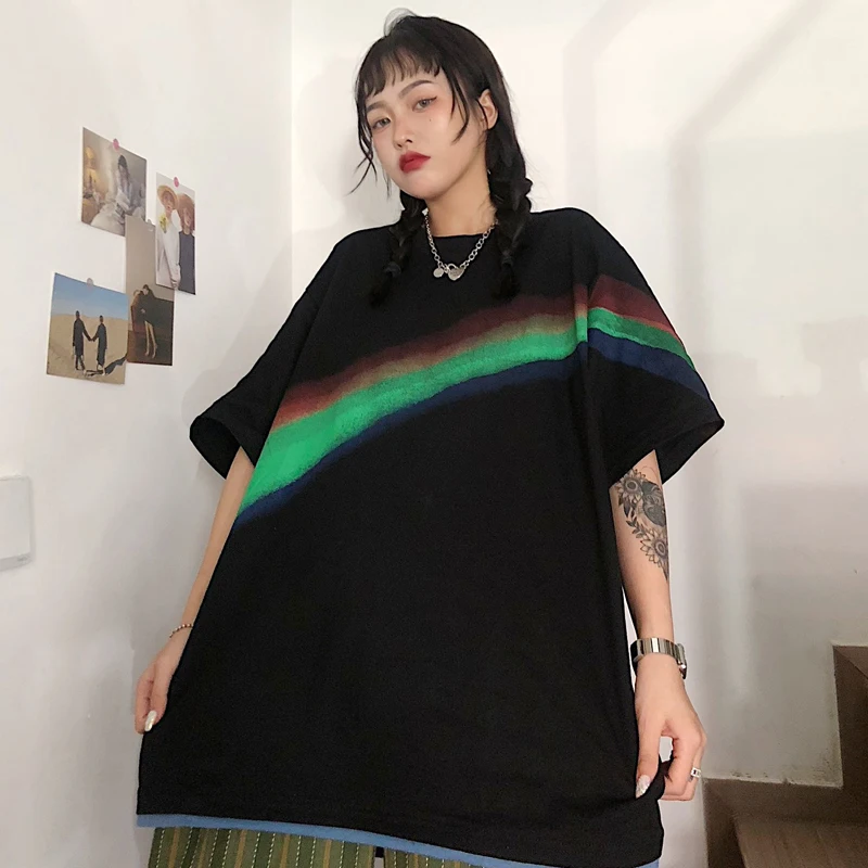 Kong в американском стиле винтажном Футболка с короткими рукавами для женщин