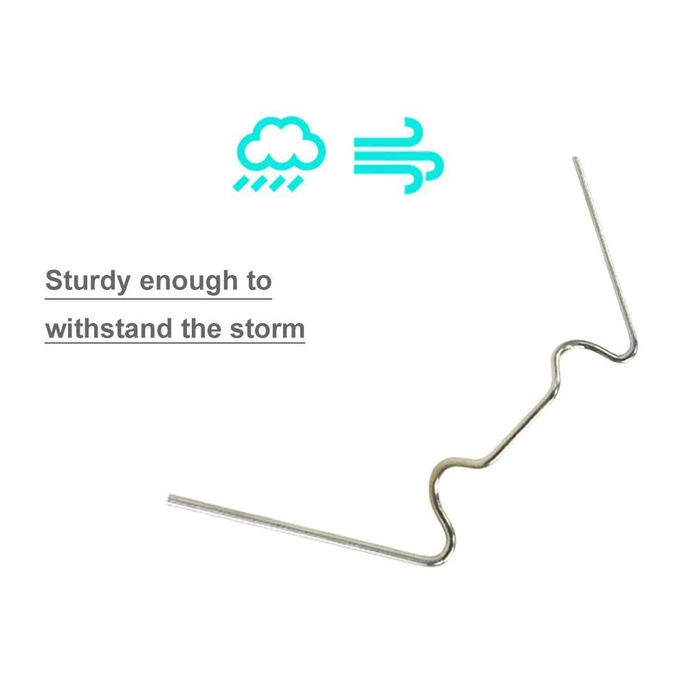 Зажимы для застекления пружинные теплиц 100 шт. |