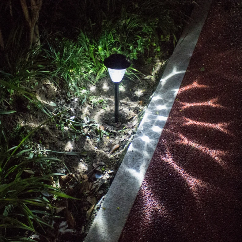 

LED Solar Garden Light Outdoor Solar Powered Lamp Glass Waterproof Landscape Lighting For Pathway Patio Yard Lawn Decoration