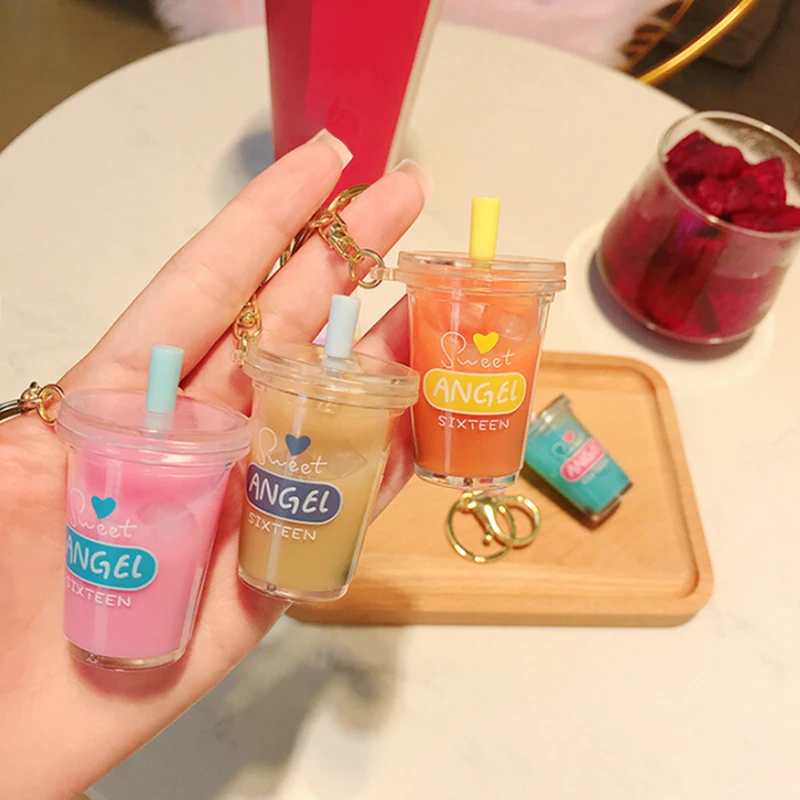 Модный мини брелок для мягких напитков украшение декомпрессии подарок кокосовое