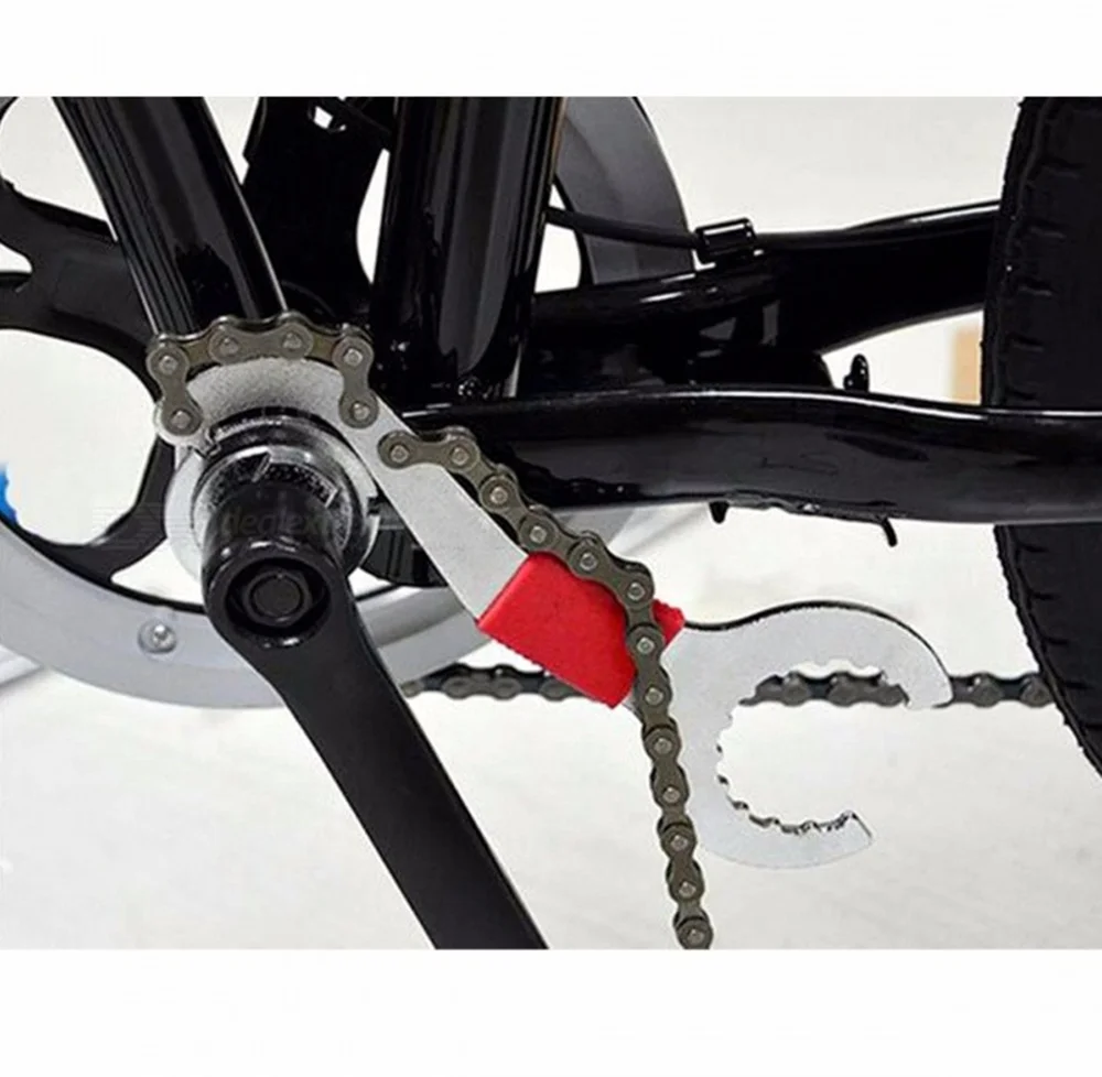 Приспособление для снятия кронштейна велосипедной цепи инструмент шатуна