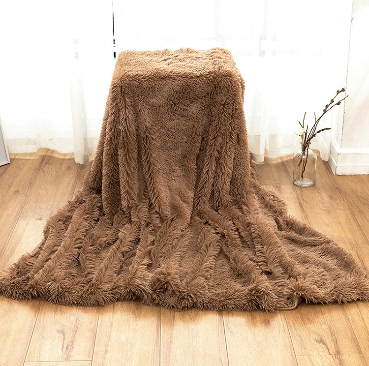 

Flannel Blanket Solid Color Throw Blanket for Nap High Quality Soft Towel Sofa Warm Blanket for Living Room Plush Bed Spread