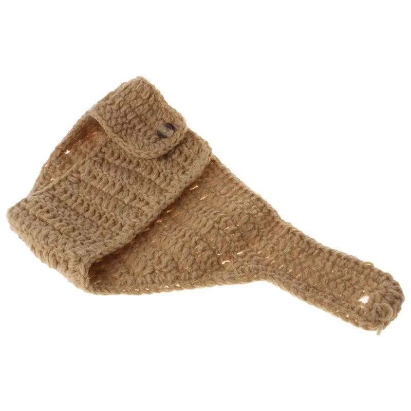 

Baby Costume Fisherman Hat Trousers Pendant Crochet Knitted Woolen Cute Photography Props Clothing Newborn Photo Shot Lovely