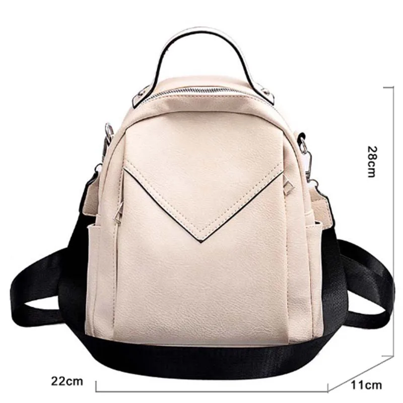 

2020 New Fashion Women Backpacks Leather Backpacks Female School Shoulder Bags for Teenage Girls Shell Travel Backbag XJK283