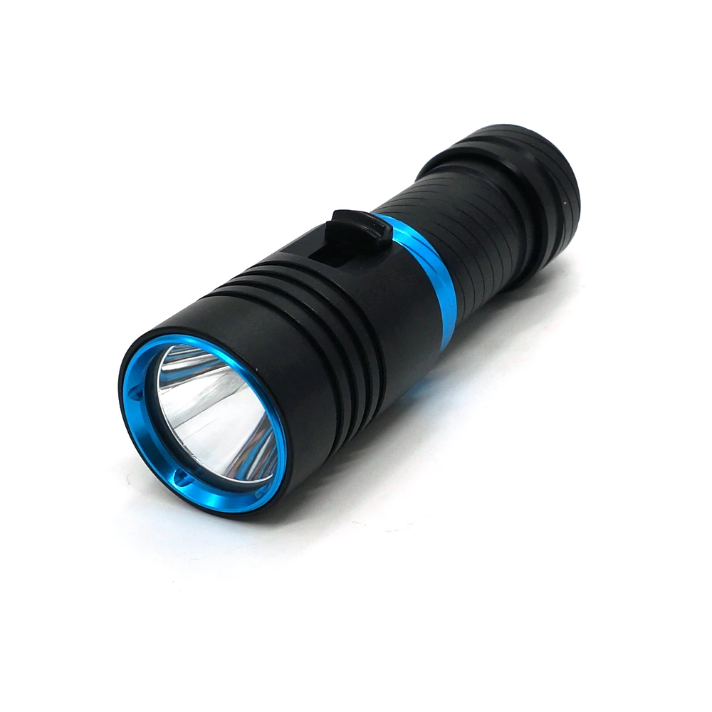 

Aukelly Diving Led Flashlight Underwater Torch Lamp 10000LM XML L2 Aluminum Adjust Brightness Lanterna