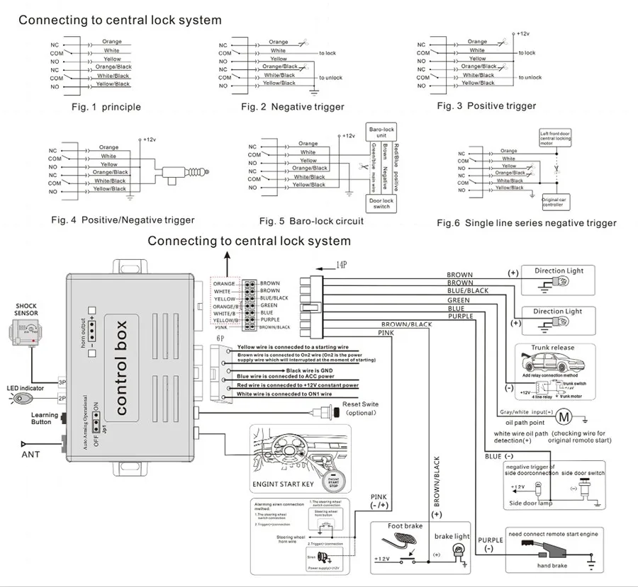 Intelligent keyless start system схема подключения на русском языке