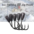 Крючки рыболовные со свинцовой головкой, 0,30,50,71 г, 10 шт.