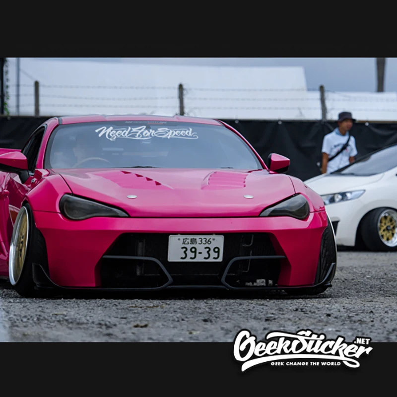 

Need for speed Waterproof Auto Car Front Window Windshield Decal reflective Sticker For Mazda Toyota BMW VW Honda Car Styling