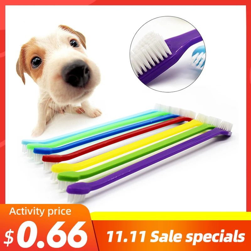 

1 шт., зубная щетка для собак