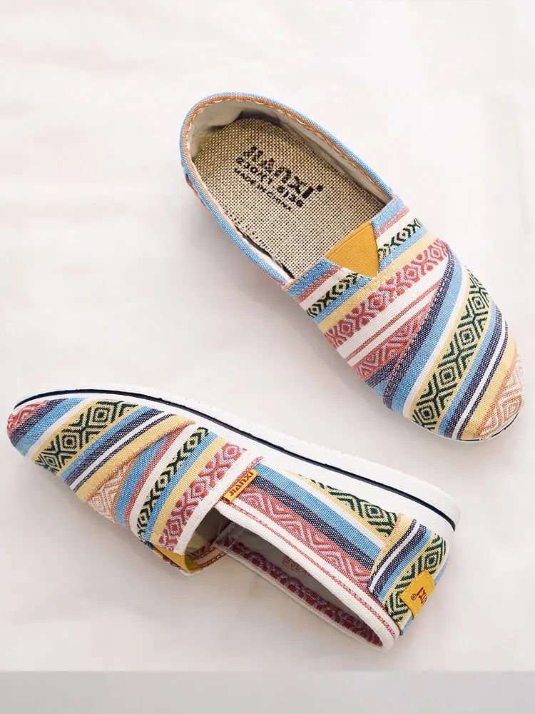 Женские парусиновые эспадрильи лоферы обувь на плоской подошве Размеры 35-40