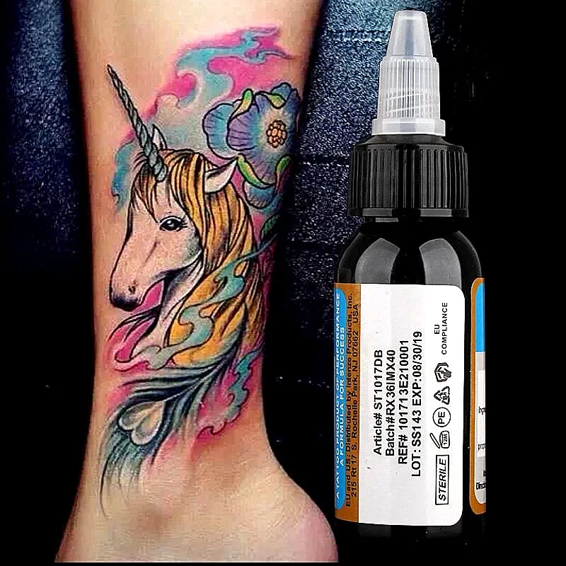 Перманентный макияж пигмент профессиональное коричневое цвет чернил для