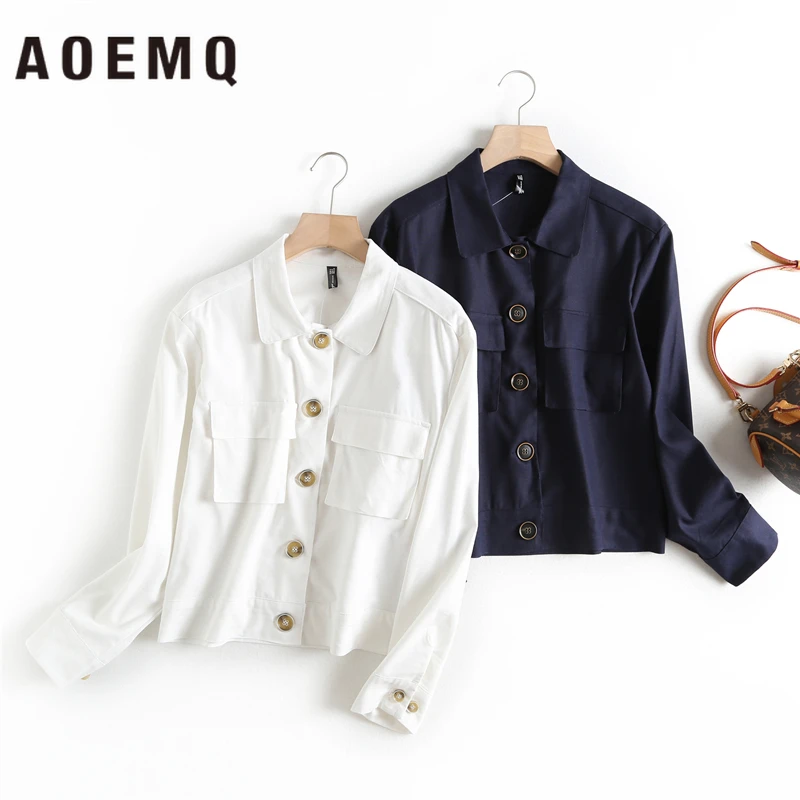 AOEMQ модные куртки 2 однотонные панк крутые парные Паровозик мотоциклетная