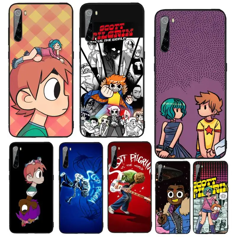 

Scott Pilgrim Vs. The World Phone Case Funda For Xiaomi Redmi 10 10x Note 9 9T 9A 9S 7 8 9se 7a 8a 8t Pro Max K20 30 Pro 4G