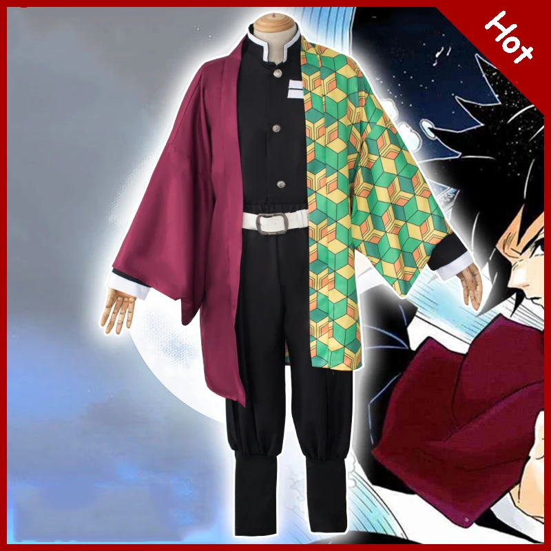 

Anime Comic Demon Slayer Kimetsu no Yaiba Cosplay Costumes Tomioka Giyuu Cosplay Costume Uniforms Halloween Blade Of Demon