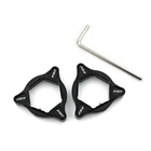 Для Aprilia RSV 1000 для Ohlins RSV4 RSV 1000 для OEM, передняя вилка, регулятор предварительной нагрузки, шестигранный дизайн, CNC, алюминий 17 мм22 мм