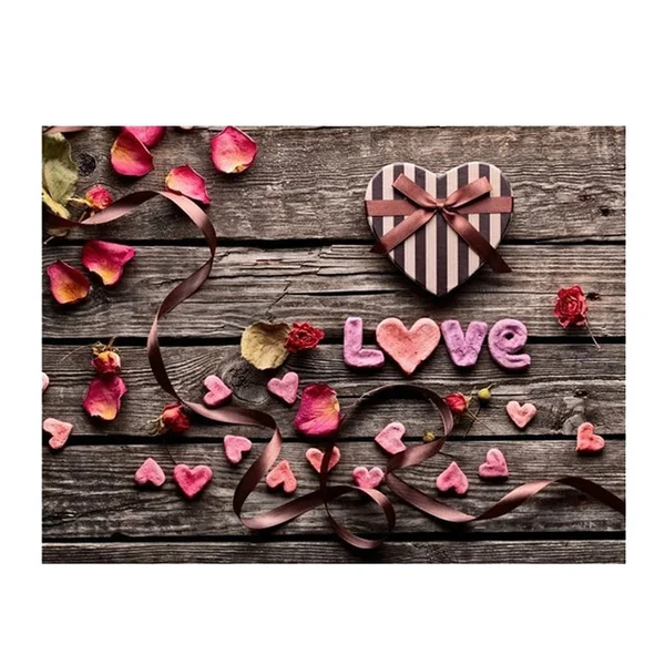 

Flower Petal Love Metal Tin Sign 8x12inch Home Kitchen Wall Decoration