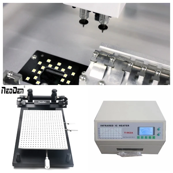 Прототип smt линия выбрать и разместить фотографию Трафаретный принтер FP2636