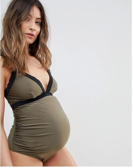 Купальники для беременных большие размеры танкини женские купальники Купальник