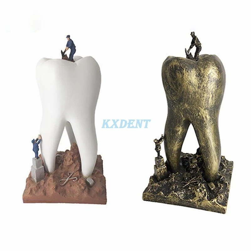 Dental Crafts Dentist Gift Dental Artware Teeth Handicraft Dental Clinic Decoration Furnishing Article Creative Sculpture