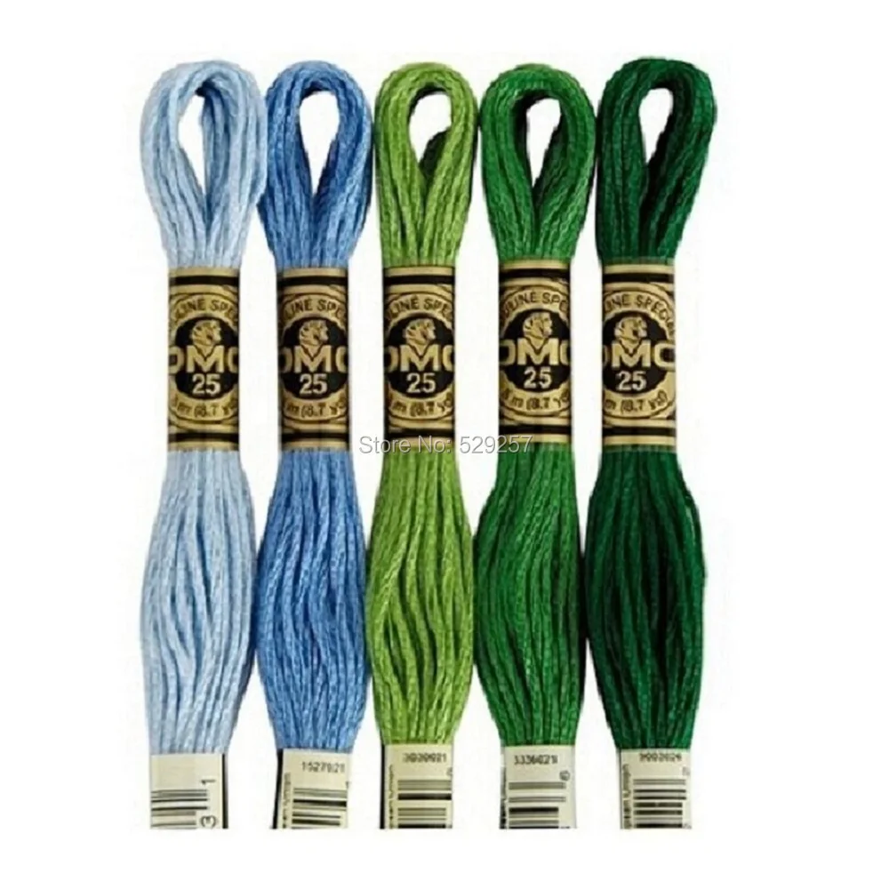 Всего 482 шт./лот = 447 старых цветов + 35 новых (от 01 до 35) нить для вышивки DMC | Дом и сад