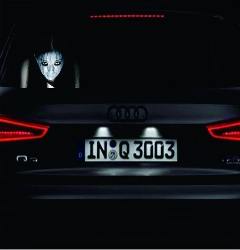 Ужасная серия автомобильный Стайлинг наклейка на заднее стекло