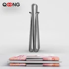 Заказная надпись третьей Двусторонняя изысканный подарок многофункциональная Для мужчин Для женщин зажим для денег из нержавеющей стали карманный кошелек для денег зажим